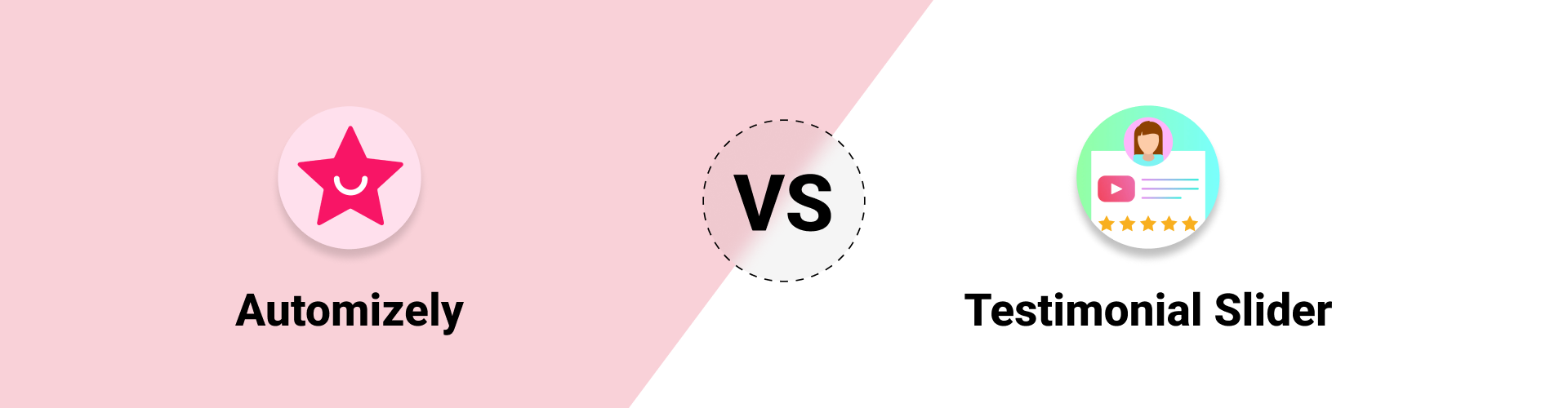 Automizely Product Reviews Vs Testimonial Slider and photo Review App
