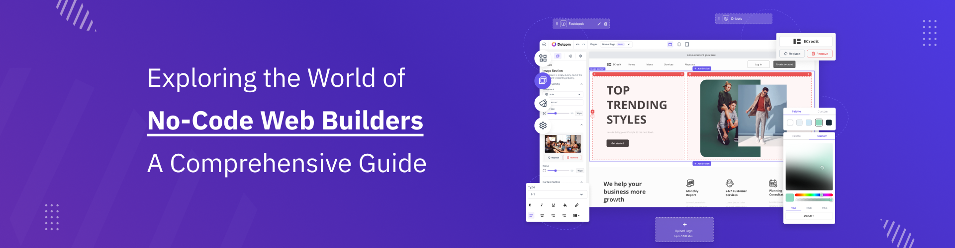 Exploring the World of No-Code Web Builders: A Comprehensive Guide