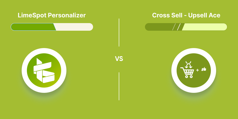 LimeSpot Personalizer Vs Cross Sell by - Zoomy Apps