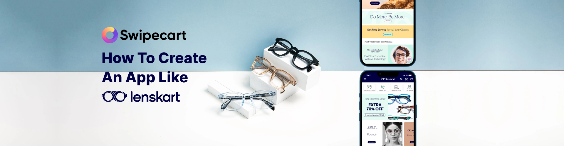 How to create an app like Lenskart