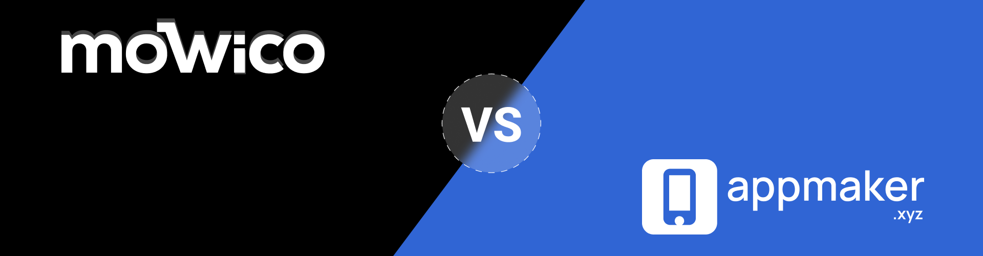 Mowico vs AppMaker Mobile App Maker