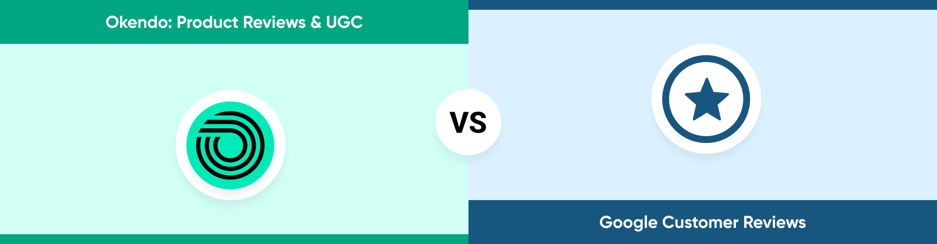 Okendo Product reviews and UGC vs Google Customer Reviews App