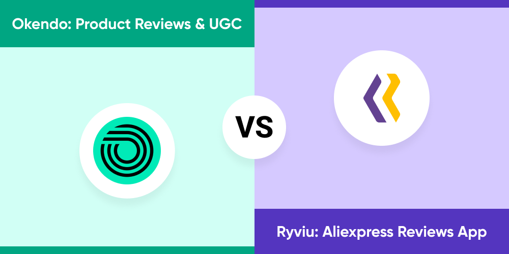 Okendo Product reviews and UGC vs Ryviu: Aliexpress Reviews App