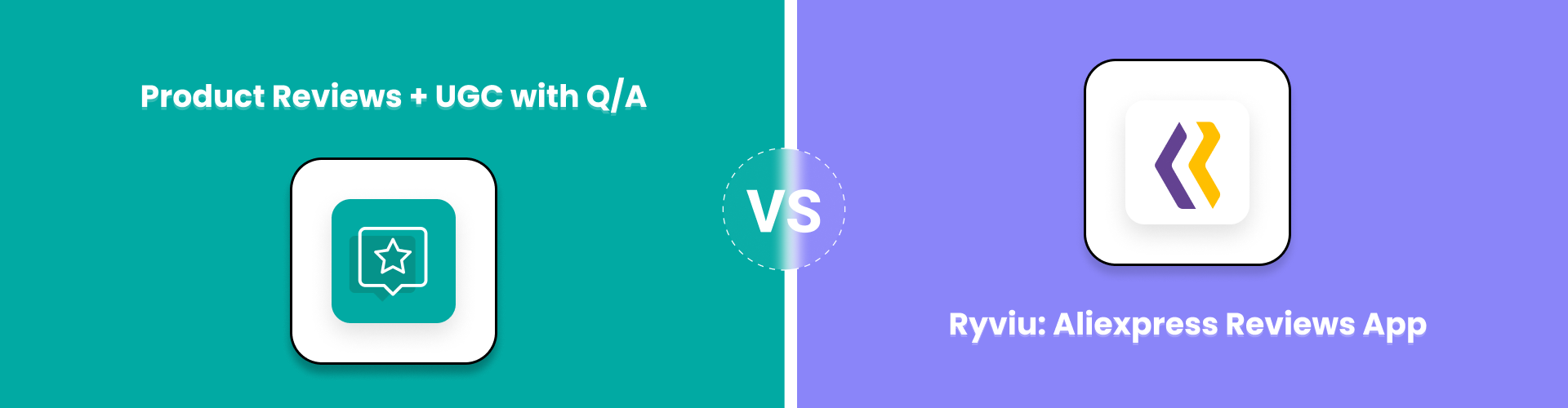 Product Reviews + UGC with Q/A  by Hulk Apps vs Ryviu: Aliexpress Reviews App