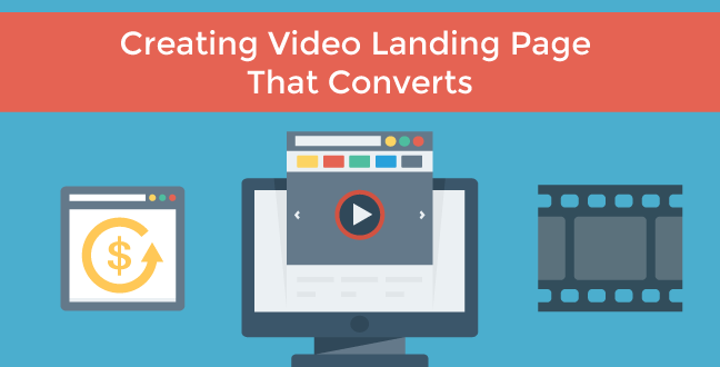 videos on landing Pages