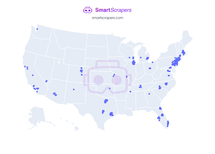 Numbers Of Thelearningexperience In United States SmartScrapers