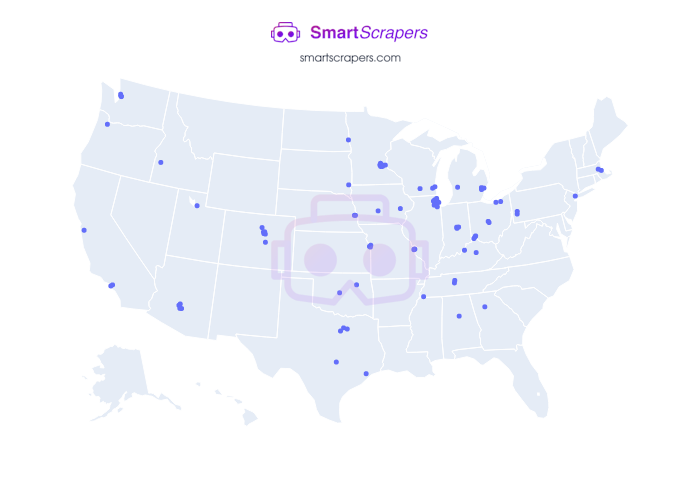 Numbers Of Evereve In United States SmartScrapers Numbers Of Evereve In United States SmartScrapers