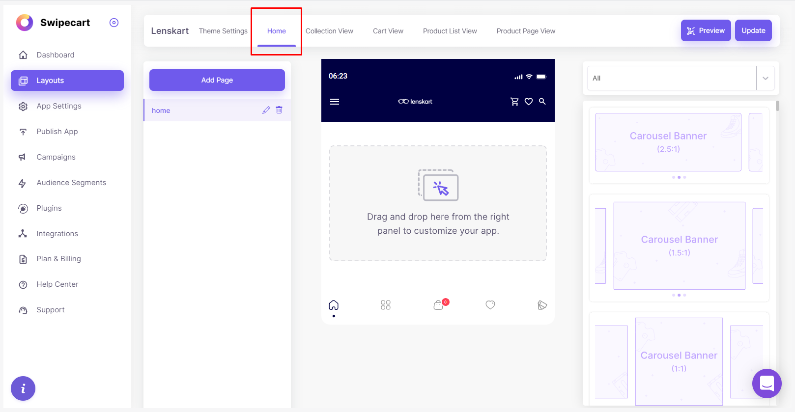 How to create an app like Lenskart