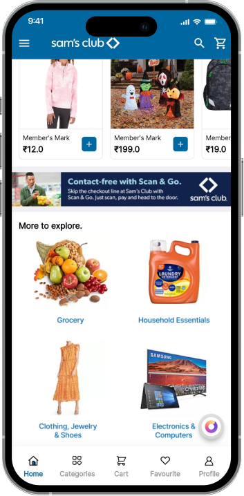 How to create an app like Sam's Club