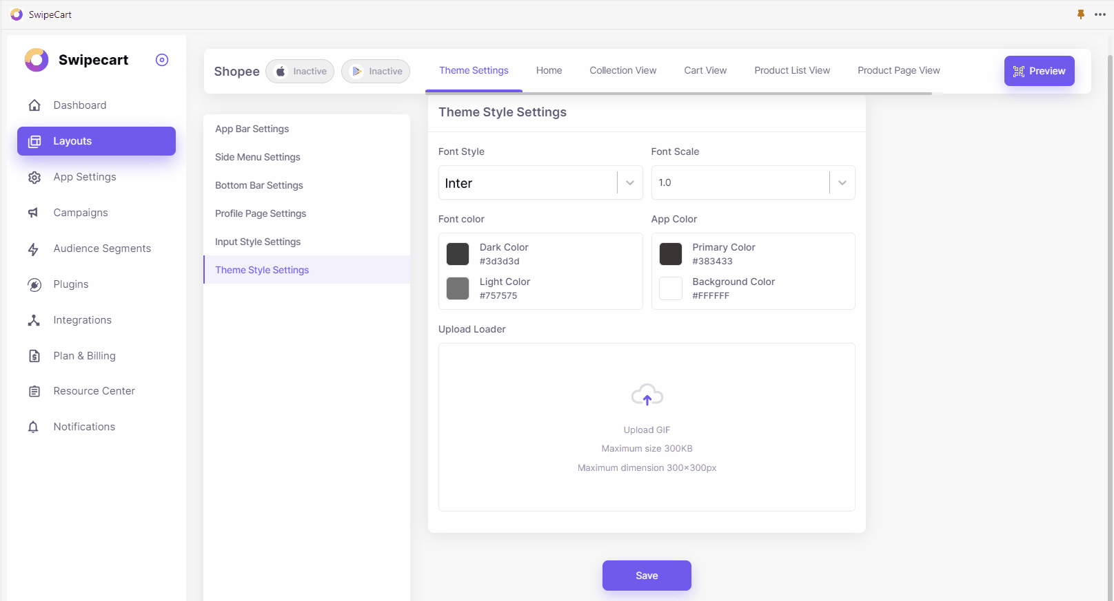How to create an app like Shopee